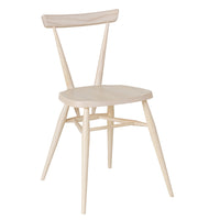 Stacking Chair, Solid Ash - L.Ercolani