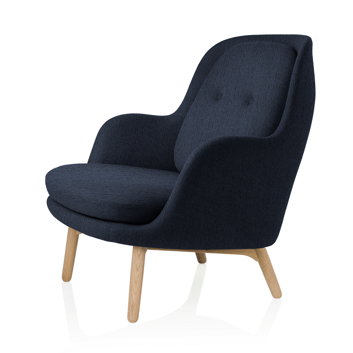 Fri Easy Chair, Wooden Base - Fritz Hansen