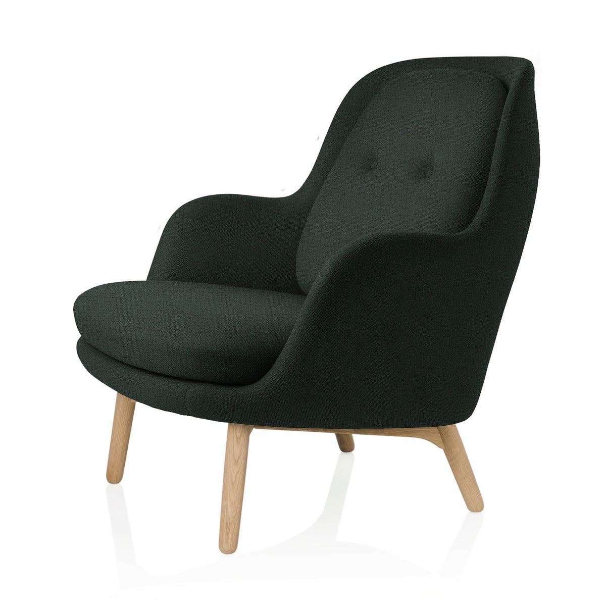 Fri Easy Chair, Wooden Base - Fritz Hansen