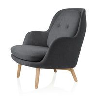 Fri Easy Chair, Wooden Base - Fritz Hansen