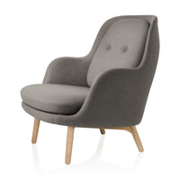 Fri Easy Chair, Wooden Base - Fritz Hansen