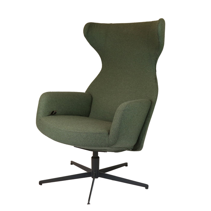 Isa Relax Lounge Chair, Stipa Green - Sits