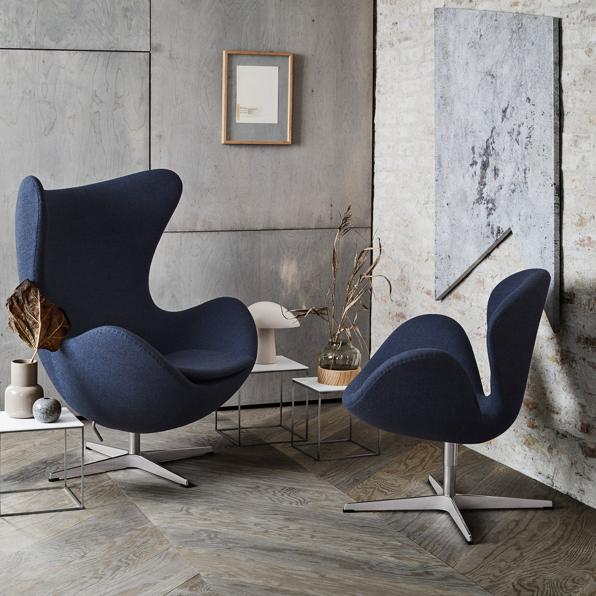 Swan Chair, Christianshavn Fabric - Fritz Hansen