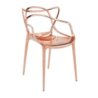 Masters Chair, Metallic Finish - Kartell