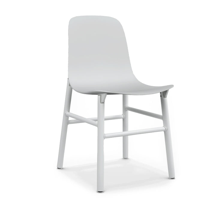 Sharky Chair, Aluminium Legs - Kristalia