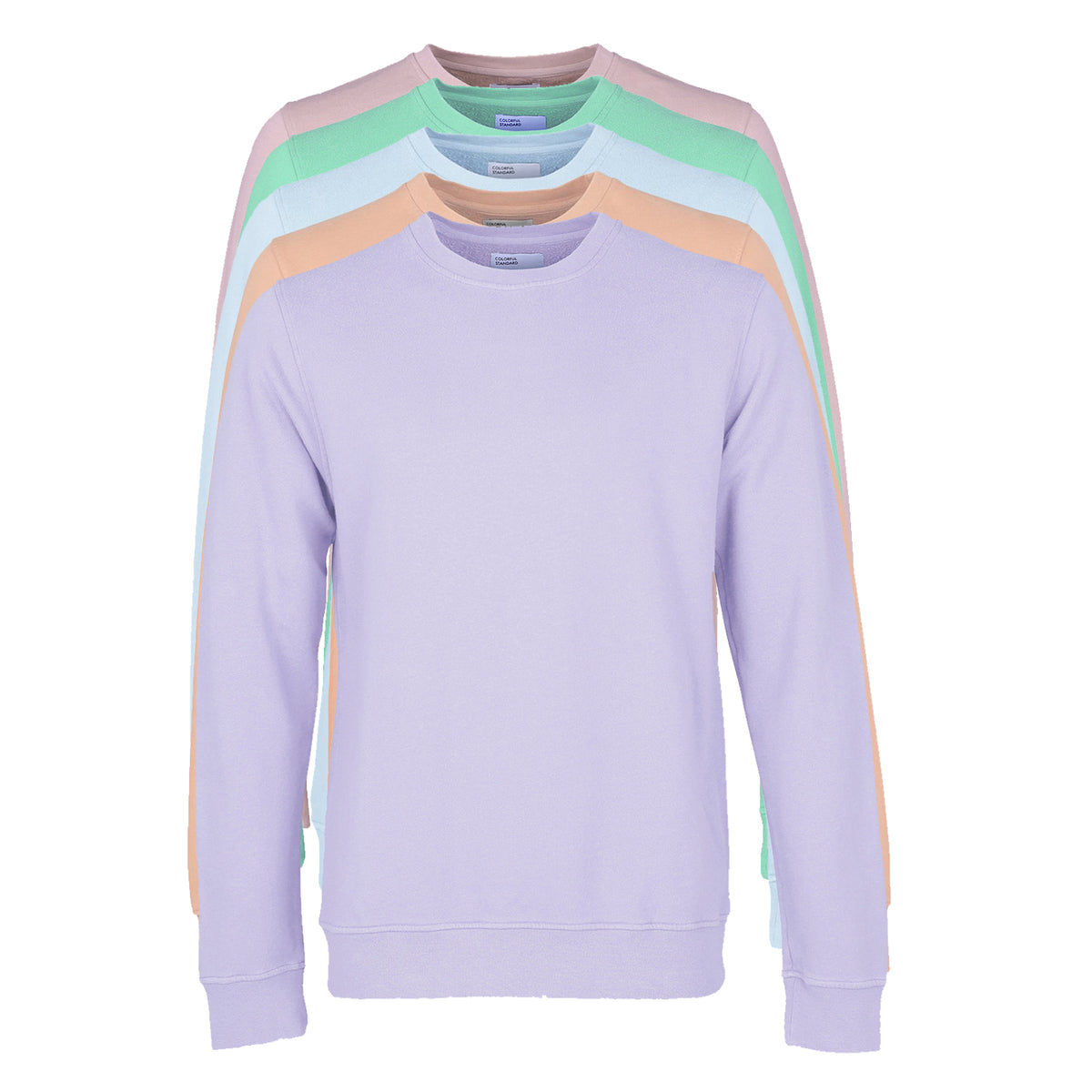 Classic Organic Crewneck Sweatshirt, Pastel - Colorful Standard