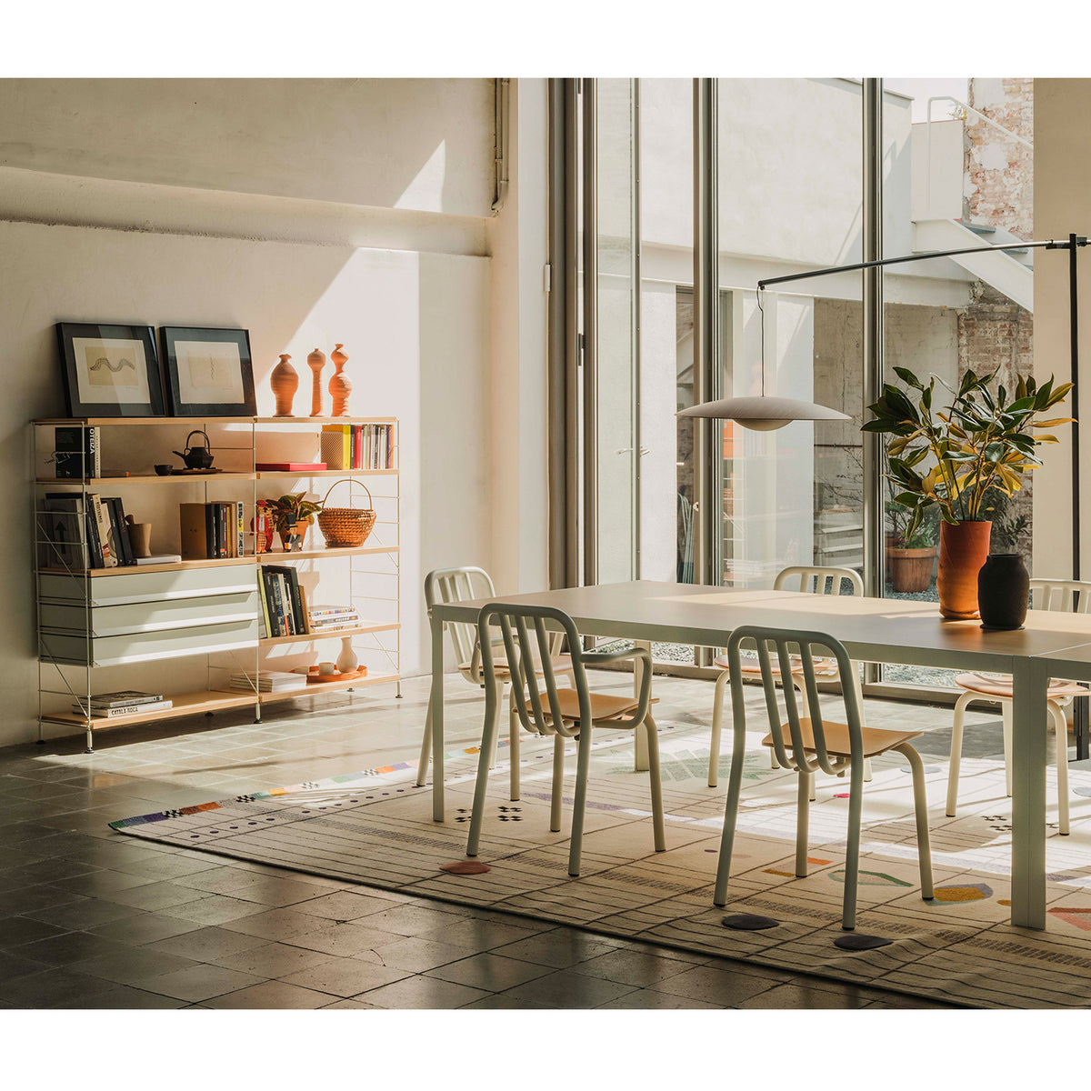 Tria Modular Shelving Unit 2, White