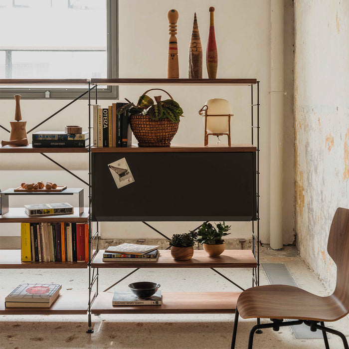 Tria Modular Shelving Unit 1, Black