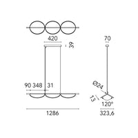 Almendra Linear Light S3, Nude