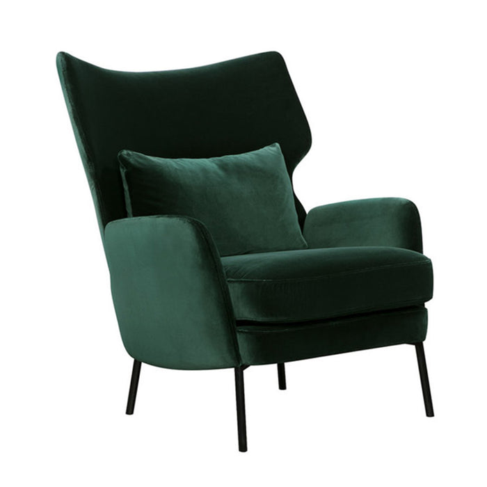 Alex Lounge Chair, Lario Dark Green - Sits