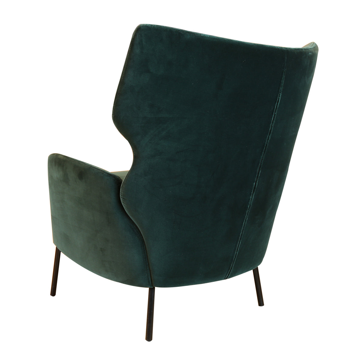 Alex Lounge Chair, Lario Dark Green - Sits