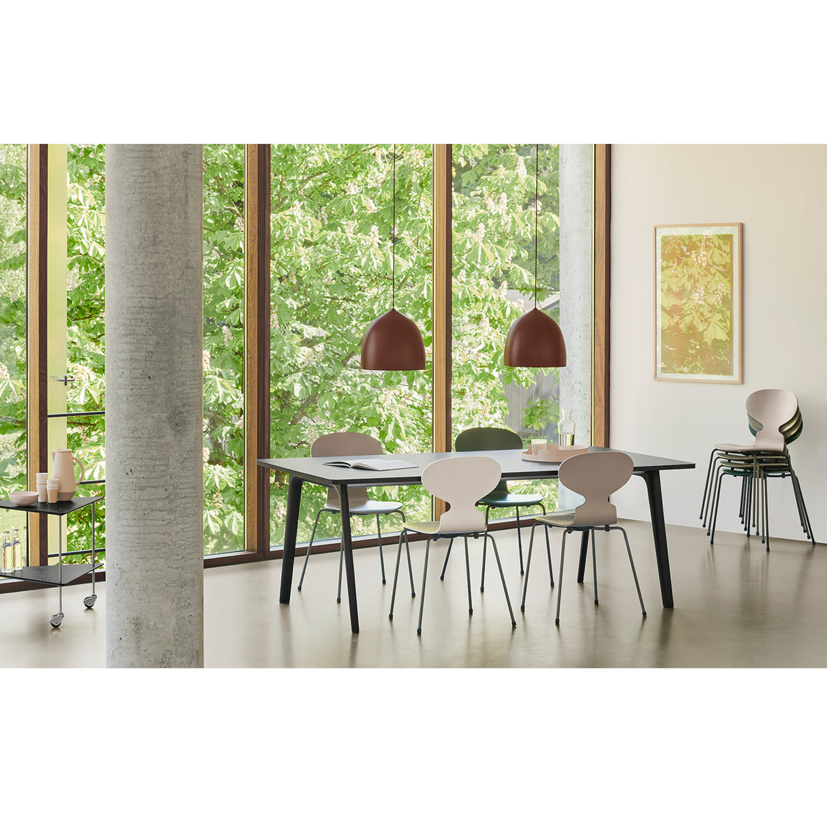 Ant Chair, Lavender Blue - Fritz Hansen