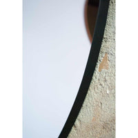 Circum Mirror Large, Black / Clear - Aytm