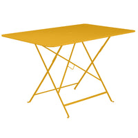 Bistro Rectangular Metal Table, Honey