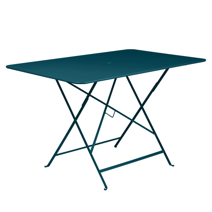 Bistro Rectangular Metal Table,  Acapulco Blue - Fermob