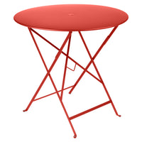 Bistro Round Metal Table, 77cm Capucine