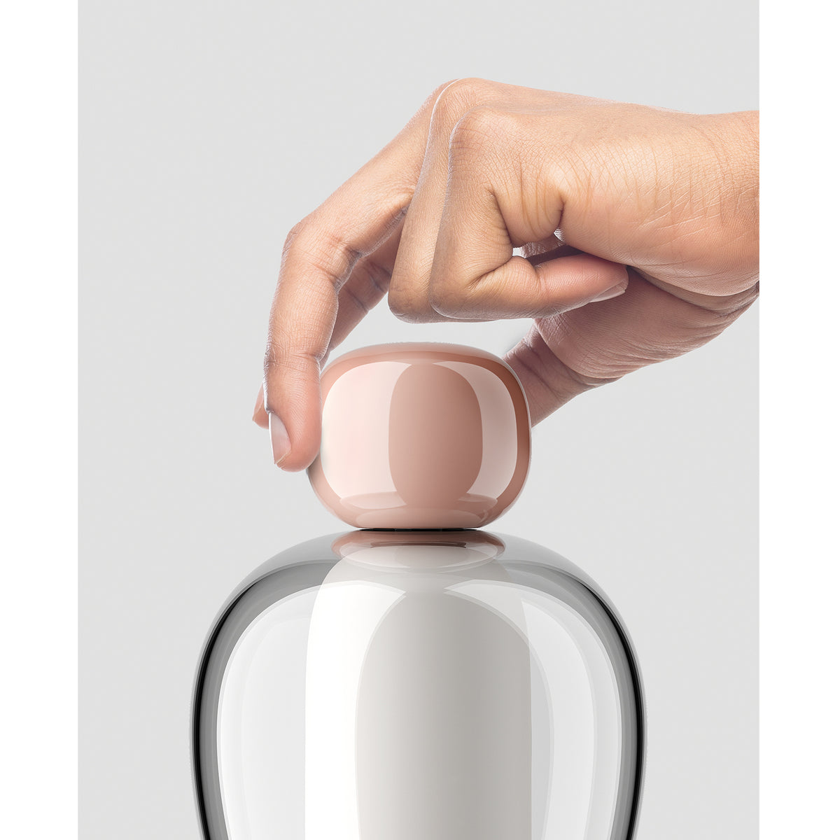 Easy Peasy Portable Lamp, Chestnut - Lodes