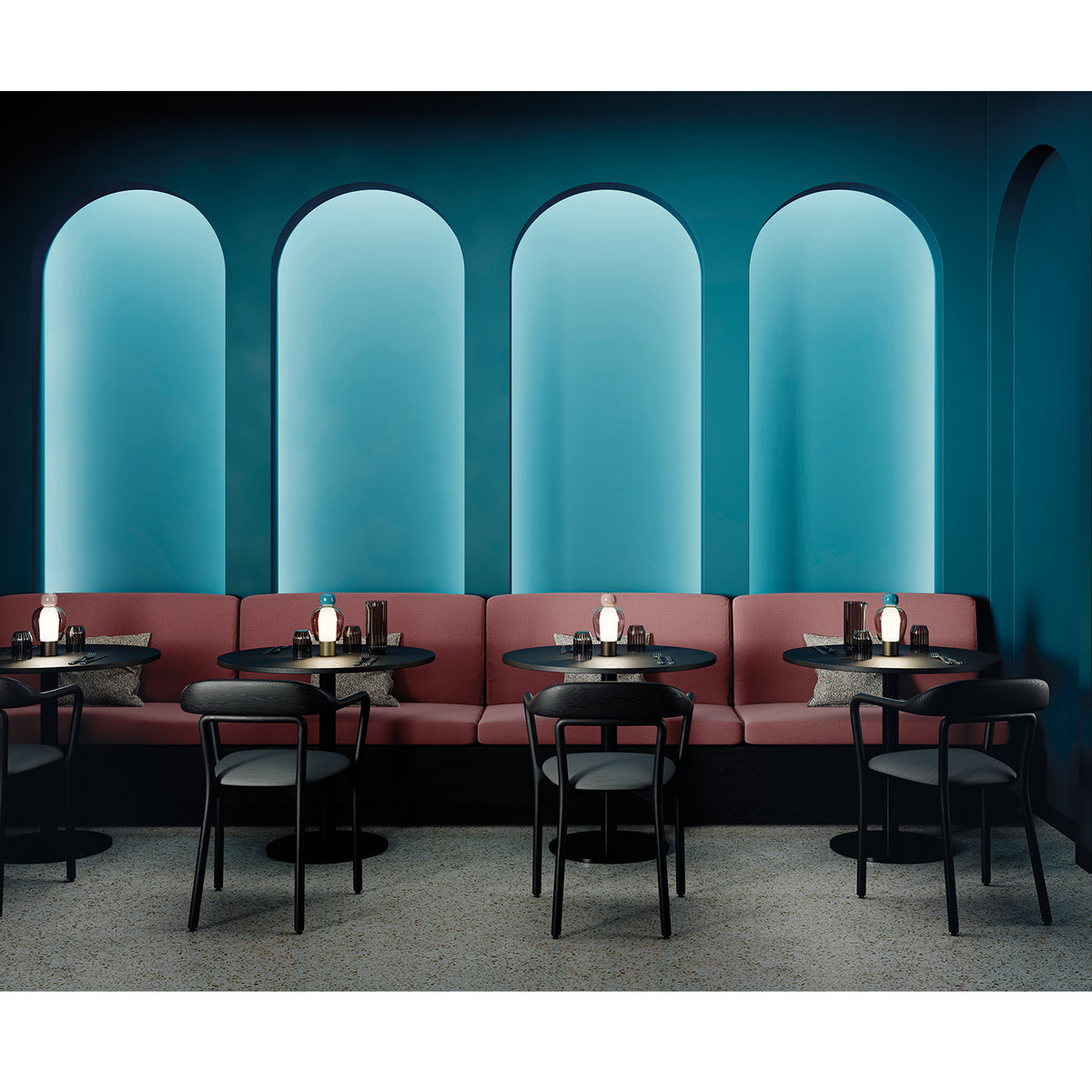 Easy Peasy Portable Lamp, Flamingo - Lodes