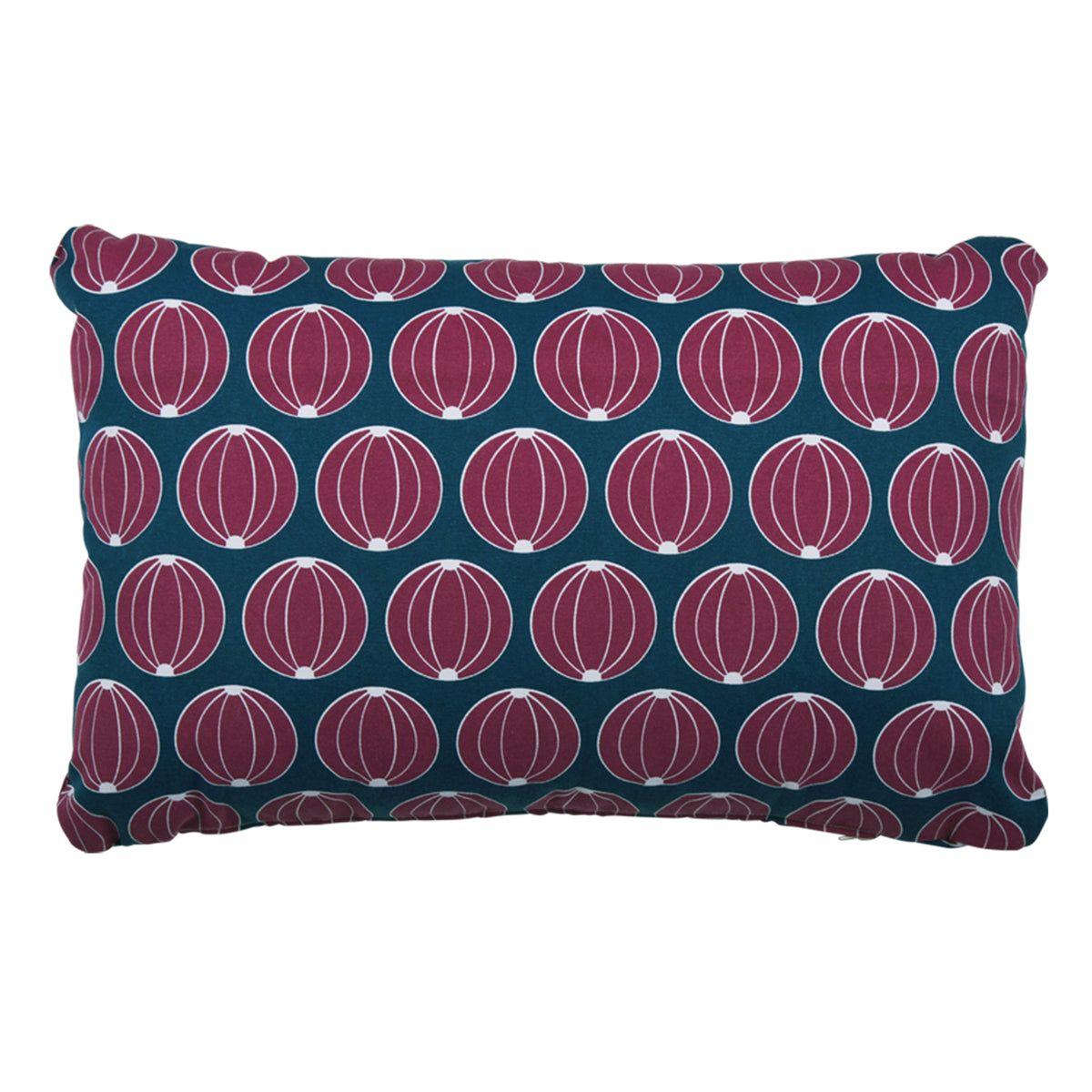 Envie D'Ailleurs Outdoor Cushion, Petrol Blue - Fermob