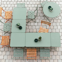 Bistro Rectangular Metal Table,  Acapulco Blue - Fermob