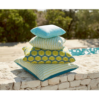 Envie D'Ailleurs Outdoor Cushion, Petrol Blue - Fermob