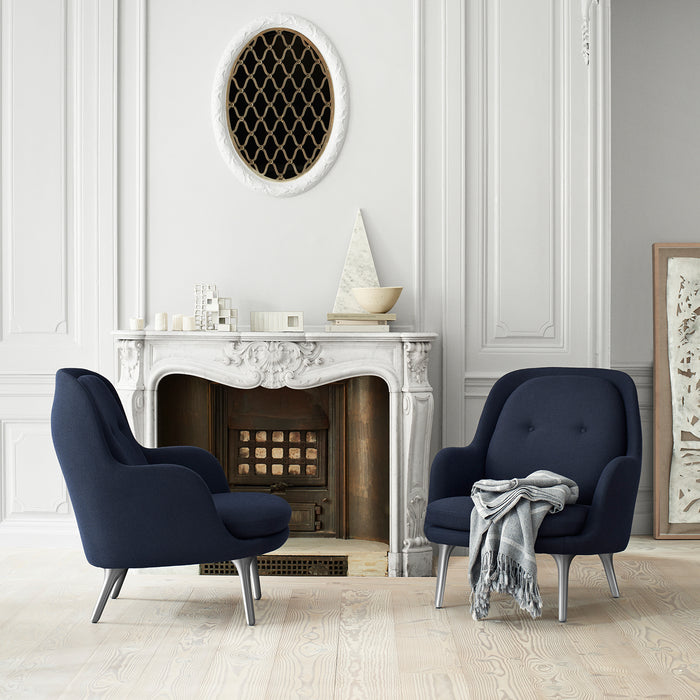 Fri Chair - Brushed Aluminium - Fritz Hansen