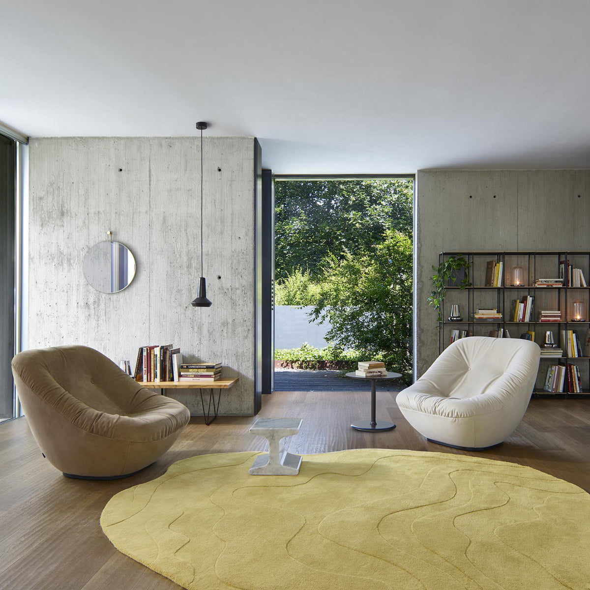 Gavrinis 3 Rug, Mustard - Ligne Roset