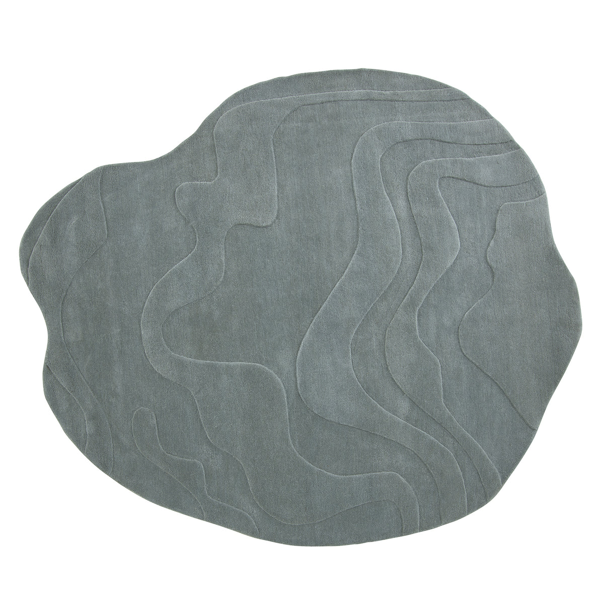Gavrinis 3 Rug, Grey Blue - Ligne Roset