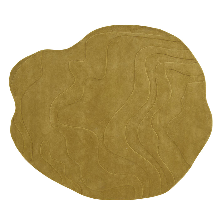 Gavrinis 3 Rug, Mustard - Ligne Roset
