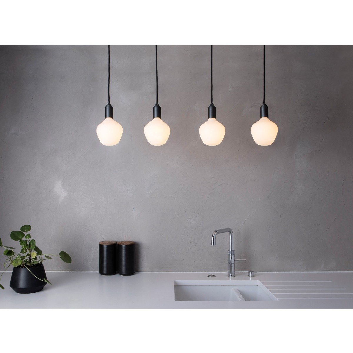 Graphite Pendant Light - Tala