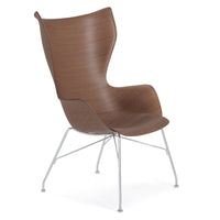 K Wood Lounge Chair - Kartell