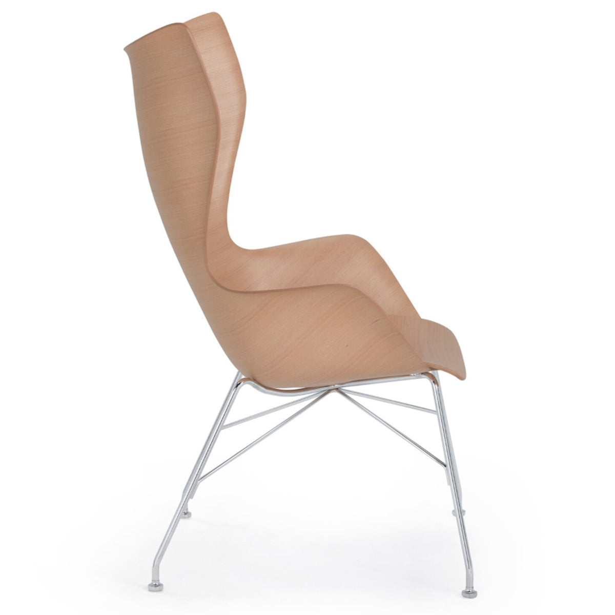 K Wood Lounge Chair - Kartell