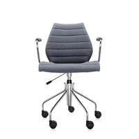 Maui Soft Swivel Armchair, Trevira - Kartell