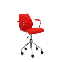 Maui Soft Swivel Armchair, Trevira - Kartell