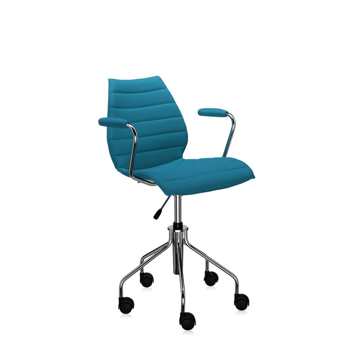 Maui Soft Swivel Armchair, Trevira - Kartell