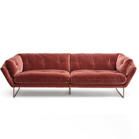 New York Suite XL 4-Seater Sofa, Velvet