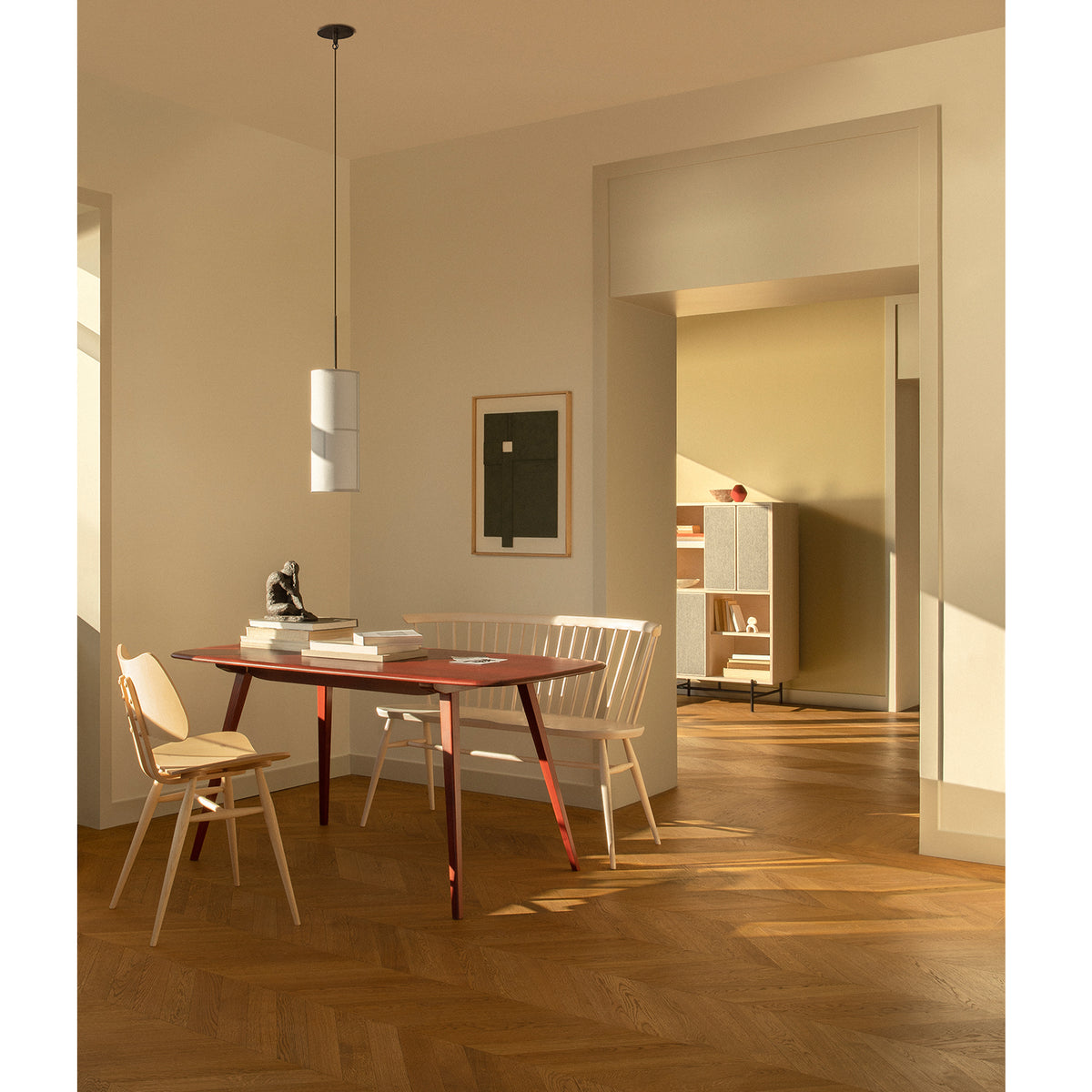 Plank Dining Table, Solid Ash - L.Ercolani