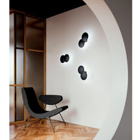 Puzzle Double Round Wall Light - Lodes