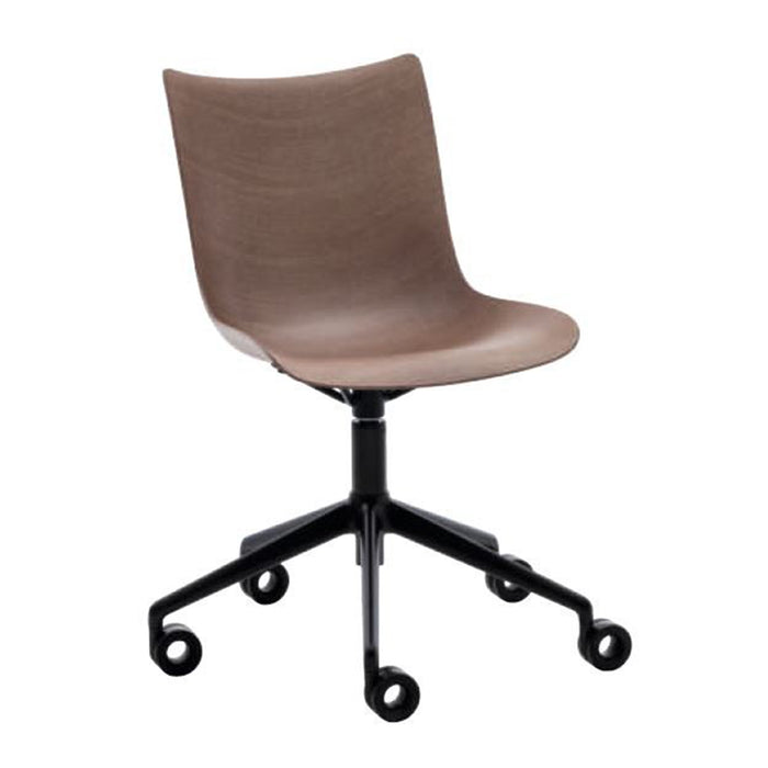 P Wood Swivel Desk Chair - Kartell