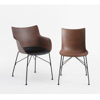 Q Wood Armchair - Kartell