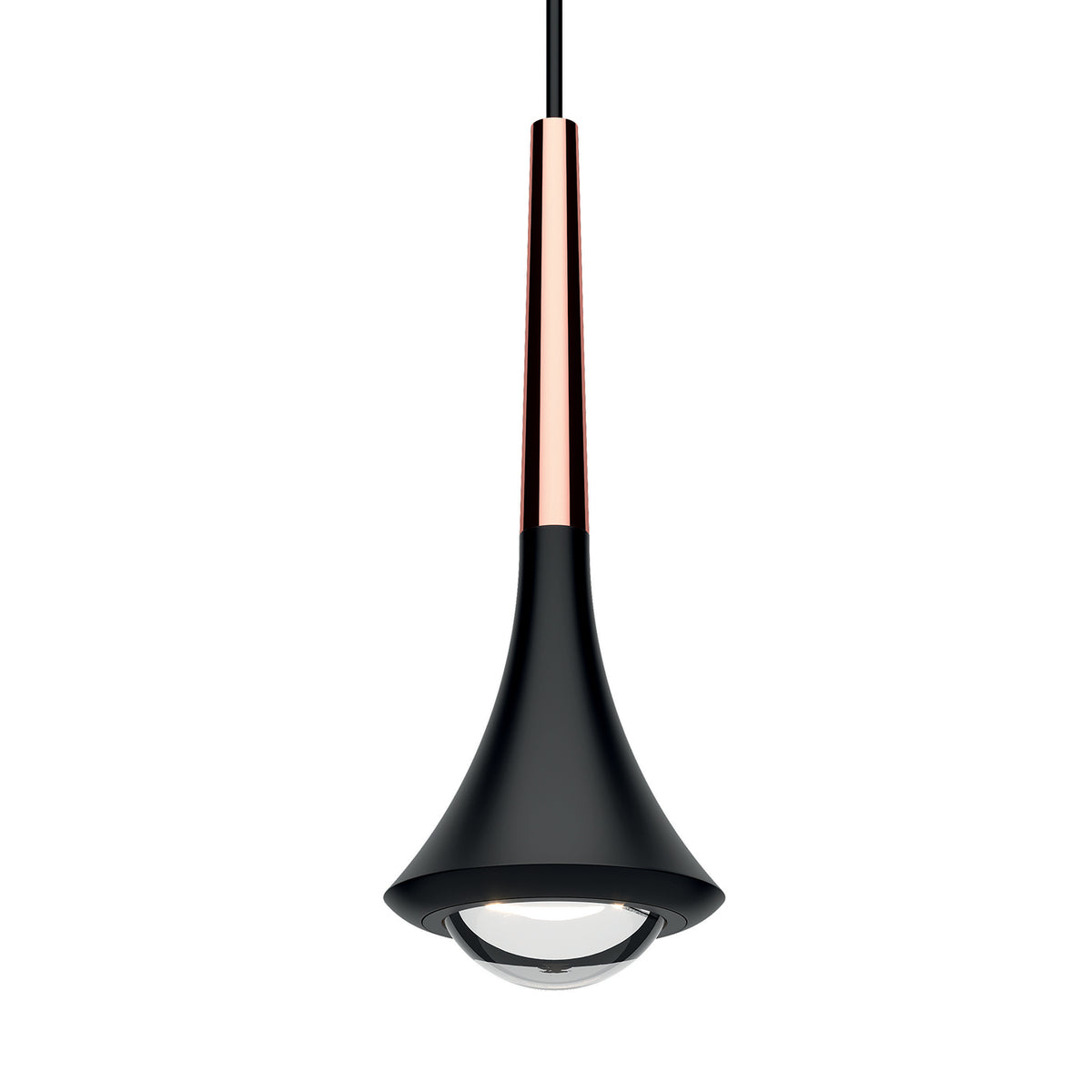 Rain Pendant Light, Matte Black - Lodes