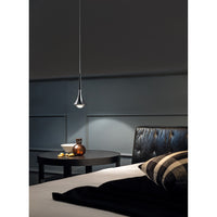Rain Pendant Light, Chrome - Lodes
