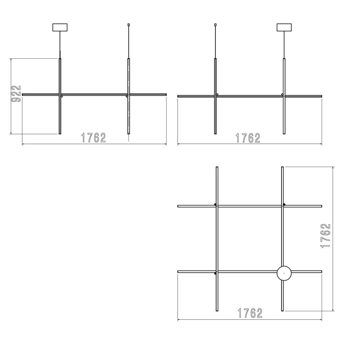 Coordinates S4 Suspension Light - Flos