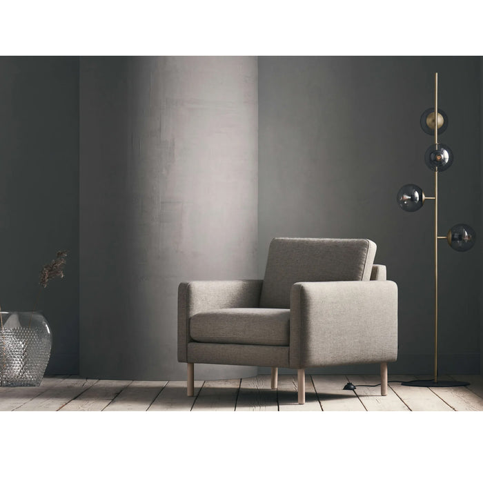 Scandinavia Armchair, Laine Light Brown