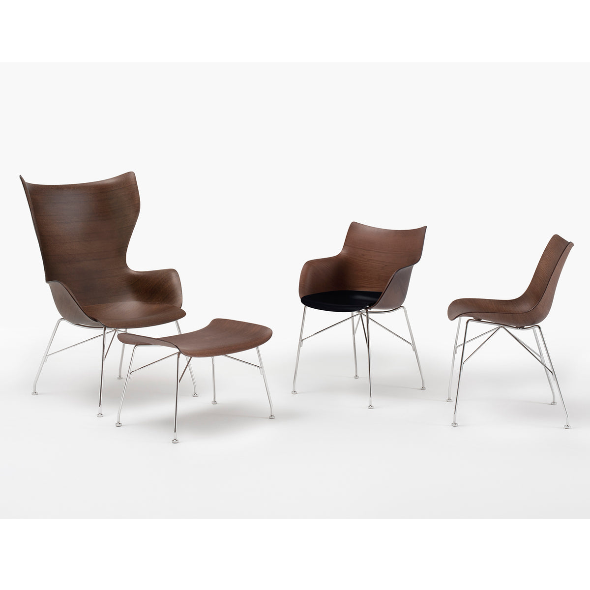 P Wood Chair - Kartell