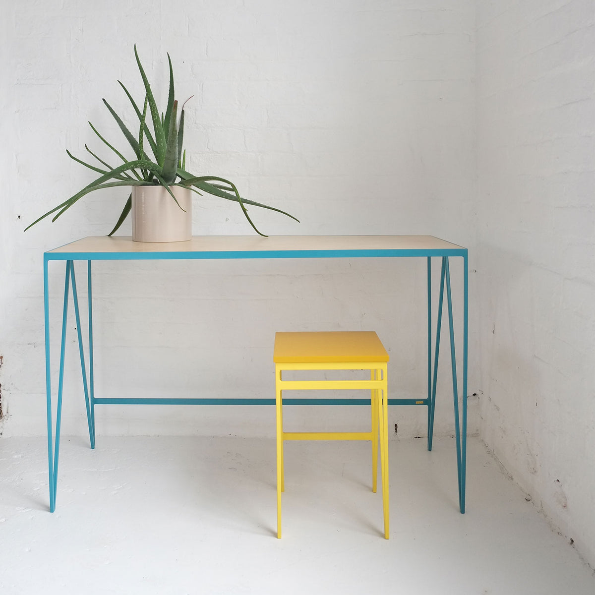 Study Desk, Turquoise - AndNew