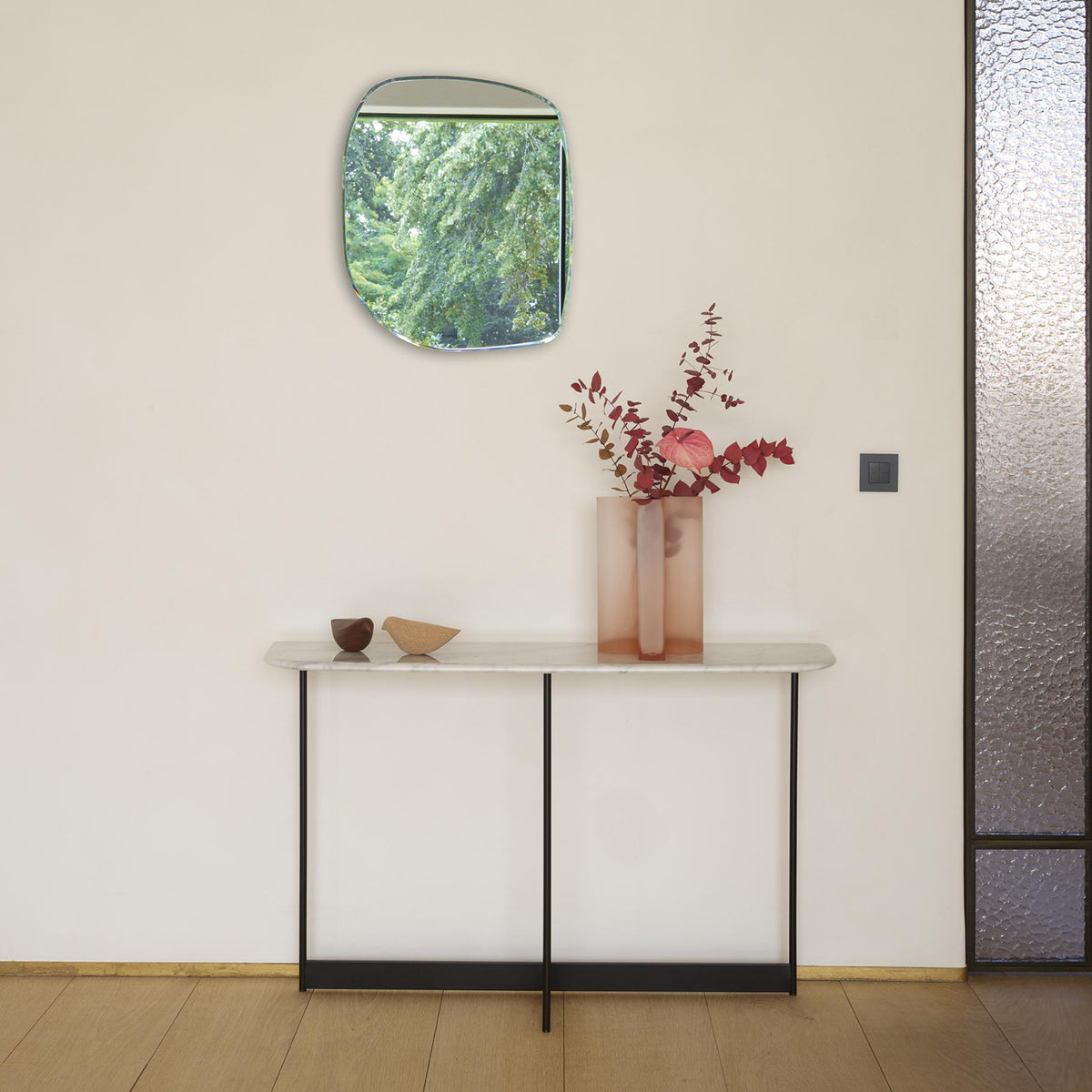 T Vase, Grey-Blue - Ligne Roset