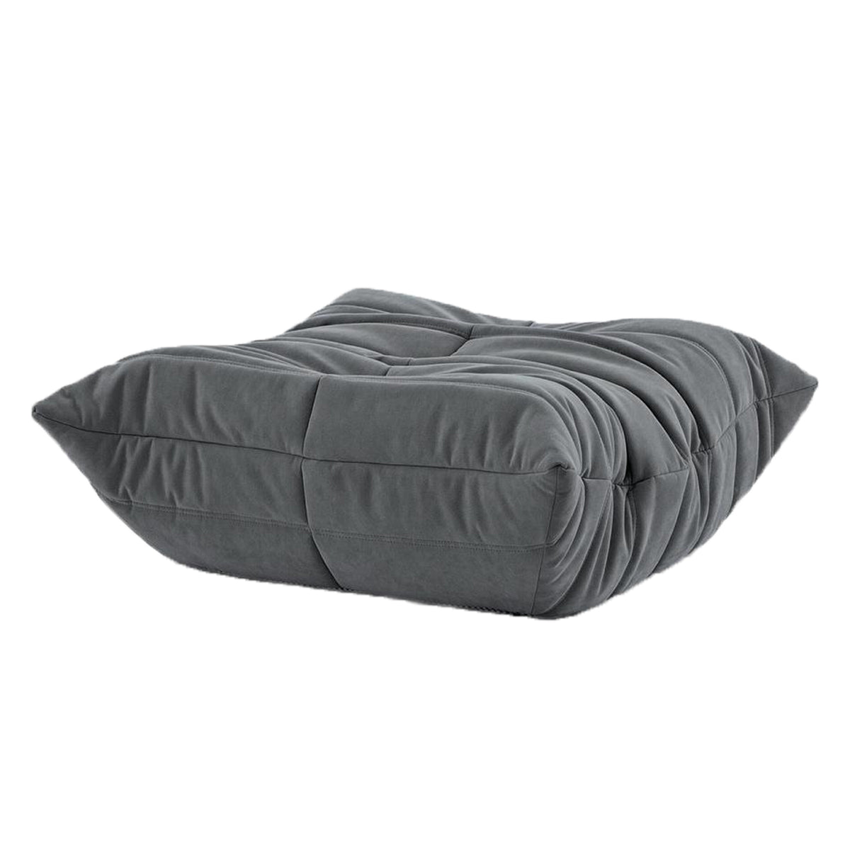 Togo Footstool, Alcantara Fabric - Ligne Roset