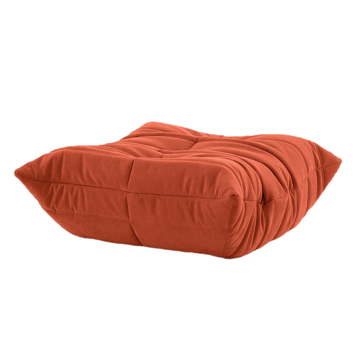 Togo Footstool, Alcantara Fabric - Ligne Roset