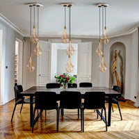 Voronoi II Brass Suspension Light - Tala